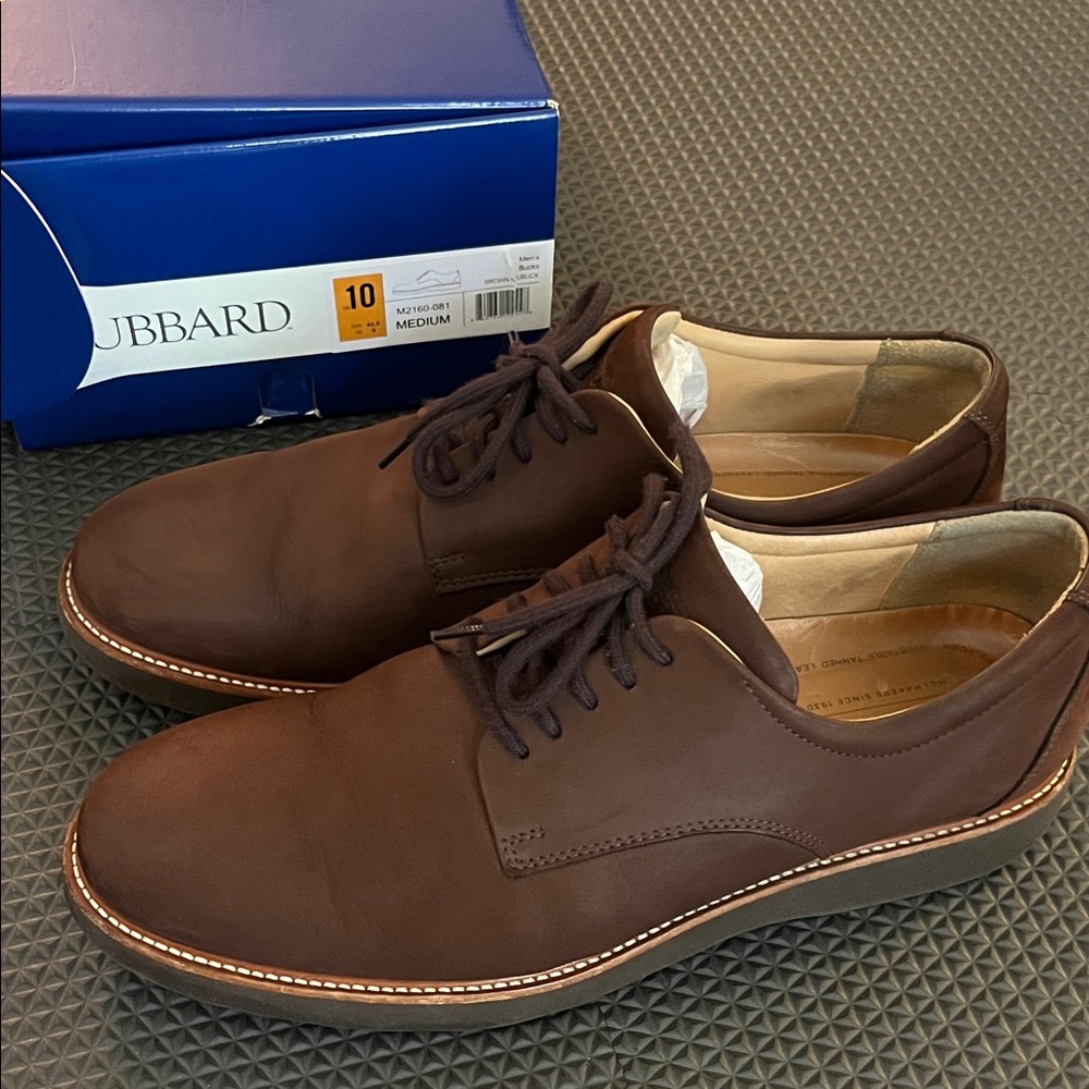Samuel Hubbard Men's Classic Brown Oxfords